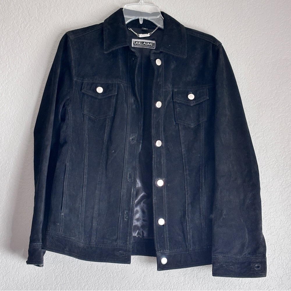 Stylish Black Leather Jacket for Women in size S